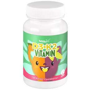 BjökoVit Vitamin D3+K2 Kautabletten für Kinder vegan, A-Nr.: 5174762 - 01