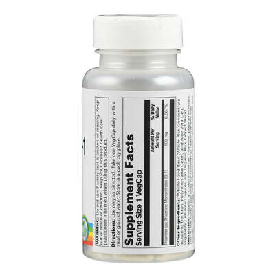 Supplementa Vitamin B1 100 mg Kapseln, A-Nr.: 5574786 - 02