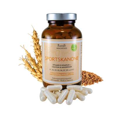 SportsKanone - Vitamin B Komplex mit Calcium und Magnesium, A-Nr.: 5779229 - 03