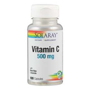 Supplementa Vitamin C 500 mg mit Hagebutte &amp;amp; Acerola Kapseln, A-Nr.: 5574906 - 01