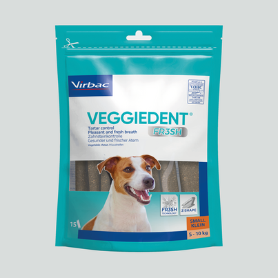 Veggiedent Fr3sh S - Kaustreifen für Hunde von 5 bis 10 kg Körpergewicht, A-Nr.: 4877668 - 02