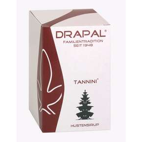 DRAPAL® Tannini Hustensirup Glas mit Faltschachtel, A-Nr.: 0612306 - 01