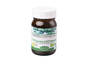 Sanatur Spirulina &amp;amp; Chlorella Tabletten BIO, A-Nr.: 4258385 - 01