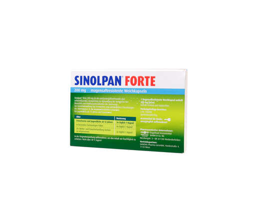 Sinolpan® forte 200mg magensaftresistente Weichkapseln, A-Nr.: 4965970 - 02
