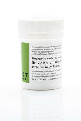 Schüßler Salz Adler Nr. 27 D12 Tabletten, A-Nr.: 2980066 - 01