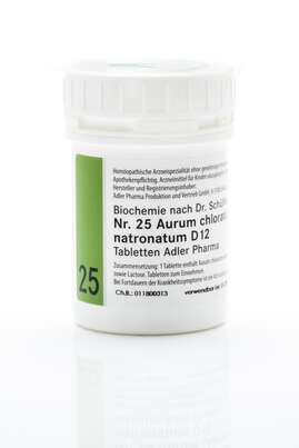 Schüßler Salz Adler Nr. 25 D12 Tabletten, A-Nr.: 2629989 - 01