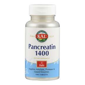 Supplementa Pancreatin 1400mg Tabletten, A-Nr.: 5395492 - 01
