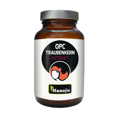 Hanoju OPC Traubenkern Extrakt Kapseln 400mg, A-Nr.: 4385356 - 01