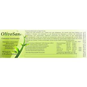 Apimanu Olivosan -Cholesterin und Immunsystem Vital Komplex, A-Nr.: 3817374 - 01