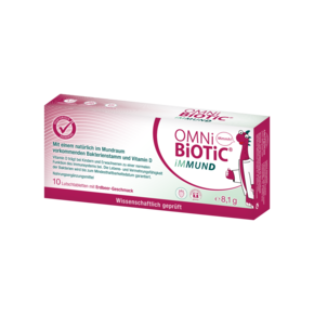 OMNi-BiOTiC® iMMUND, 10 Lutschtabletten, A-Nr.: 5672974 - 01