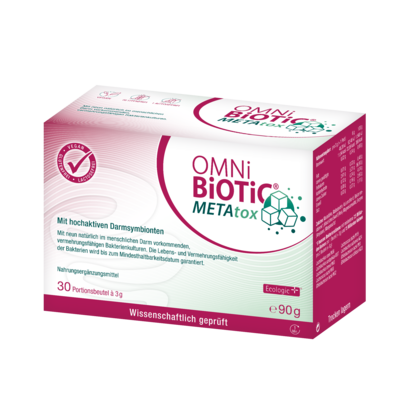 OMNi-BiOTiC® METAtox, 30 Portionsbeutel à 3g, A-Nr.: 5459401 - 01