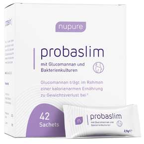 nupure probaslim mit Glucomannan und Bakterienkulturen, A-Nr.: 5779034 - 01