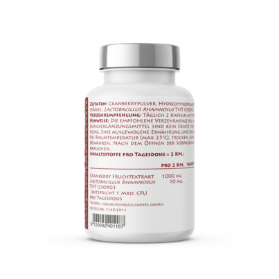 Naturvit® Cranberry Plus Lactobacillus Rhamnosus, A-Nr.: 5666494 - 02