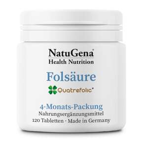 NatuGena Folsäure Tabletten, A-Nr.: 5699140 - 01