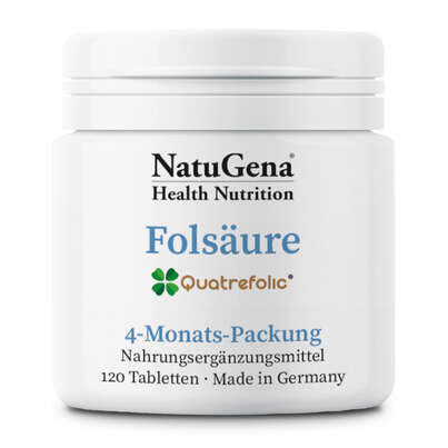 NatuGena Folsäure Tabletten, A-Nr.: 5699140 - 01