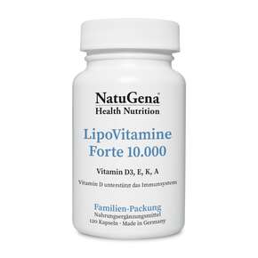 NatuGena LipoVitamine Forte 10.000 Kapseln, A-Nr.: 4942934 - 01