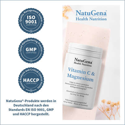 NatuGena Vitamin C + Magnesium Pulver, A-Nr.: 5404311 - 03