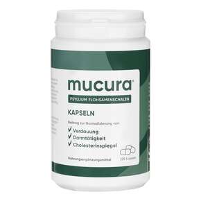 Mucura® Flohsamenschalen Kapseln, A-Nr.: 5717122 - 01
