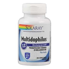 Supplementa Multidophilus 12 säurestabil Kapseln Solaray, A-Nr.: 5598002 - 01