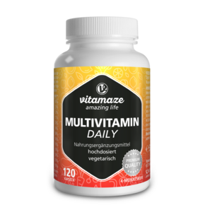 Vispura Multivitamin Daily ohne Jod vegetarisch, A-Nr.: 5274015 - 01