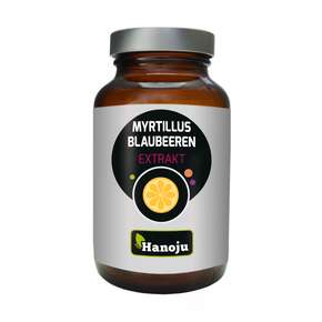 Hanoju Myrtillus Blaubeeren Extrakt Kapseln 300mg, A-Nr.: 4256386 - 01