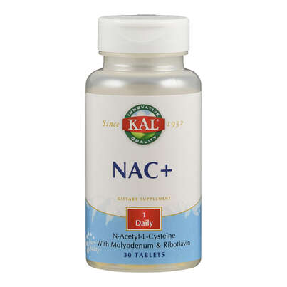 NAC (N-Acetyl- Cystein) + Molybdän + B2 Tablette KAL, A-Nr.: 5597669 - 01