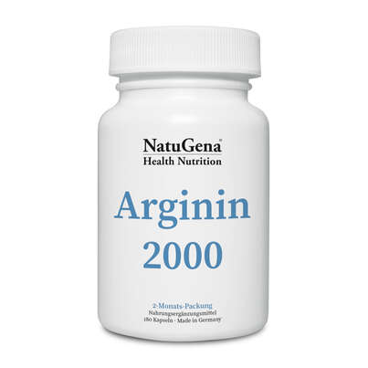 NatuGena Arginin 2000 Kapseln, A-Nr.: 5404357 - 01