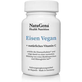 NatuGena Eisen Vegan Kapseln, A-Nr.: 5178228 - 01