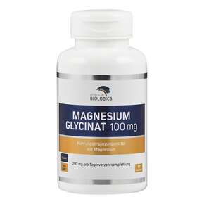 Supplementa Magnesium Glycinat 100 mg Kapseln, A-Nr.: 5596635 - 01