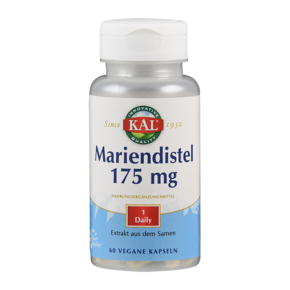 Supplementa Mariendistel-Extrakt 175 mg Kapseln, A-Nr.: 5396379 - 01
