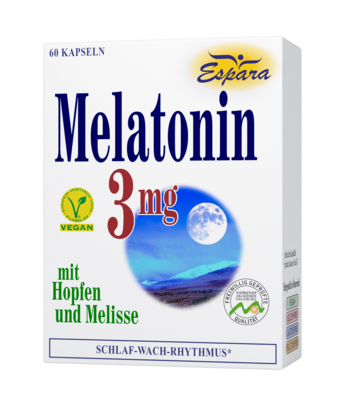 Espara Melatonin 3mg Kapseln, A-Nr.: 3957394 - 01