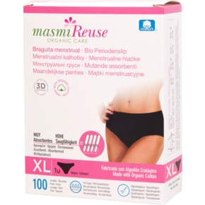 Bio Periodenslip Masmi Reuse - Waschbar - Größe XL, A-Nr.: 5588297 - 01