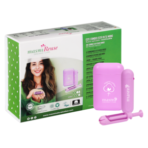 Bio Tampons mit Re-Use Applikator Classic &amp;amp; Super MASMI, A-Nr.: 5713437 - 01