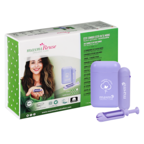 Bio Tampons mit Re-Use Applikator Super &amp;amp; Super Plus MASMI, A-Nr.: 5713526 - 01