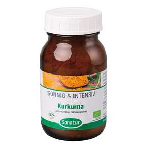 Kurkuma Wurzel Bio Pulver Sanatur, A-Nr.: 4392468 - 01