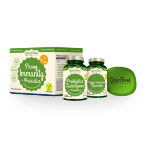 GreenFood Nutrition Strong Immunity &amp;amp; Probiotics + Pillbox, A-Nr.: 5634956 - 01