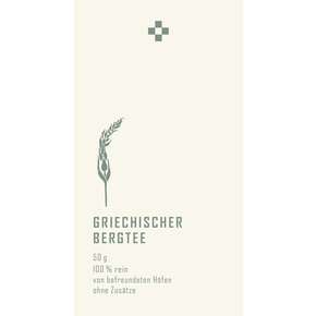 Kasimir + Lieselotte – Griechischer Bergtee 50 g, A-Nr.: 5426643 - 01