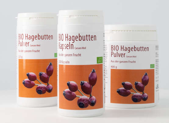Hagebuttenpulver Caesaro-med 225 g, A-Nr.: 3148298 - 02