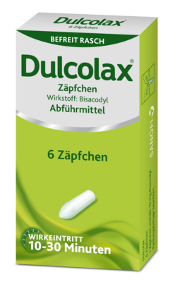 Dulcolax® Zäpfchen, A-Nr.: 0018017 - 01