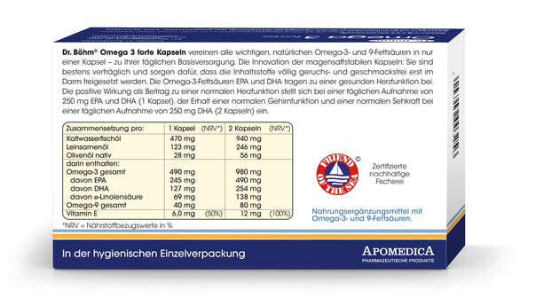 Dr. Böhm Omega 3 forte, A-Nr.: 3039505 - 03