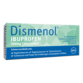 Dismenol Ibuprofen 200mg, A-Nr.: 3756804 - 01