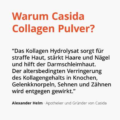 Casida Collagen Pulver – Kollagen Hydrolysat, A-Nr.: 5081687 - 02