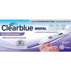 Clearblue DIGITAL Ovulationstest mit dualer Hormonanzeige, A-Nr.: 4190204 - 01