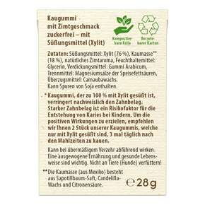 Birkengold Kaugummi Zimt nat. Kaumasse, A-Nr.: 5160352 - 01