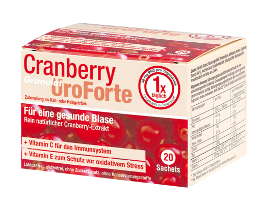 BIOGELAT CRANBERRY UroForte-Granulat, A-Nr.: 3269895 - 01