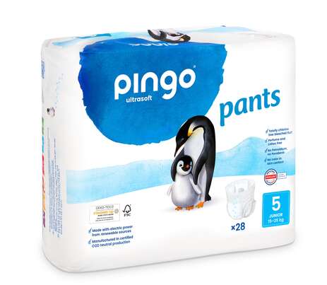 Sie sehen eine Packung Bio Pants Nr.5 Junior 12-25kg Pinguin – Pingo Swiss, Produktbild: 01 Bio Pants Nr.5 Junior 12-25kg Pinguin – Pingo Swiss, A-Nr.: 5596865 - 01