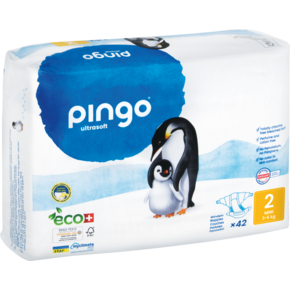 Bio Windeln Mini 3-6kg Pinguin – Pingo Swiss, A-Nr.: 4559520 - 01
