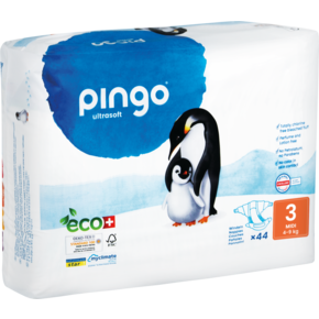 Bio Windeln Midi 4-9kg Pinguin – Pingo Swiss, A-Nr.: 4559543 - 01