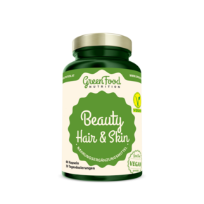 GreenFood Nutrition Beauty Hair &amp;amp; Skin 60 Kapseln, A-Nr.: 5634471 - 01