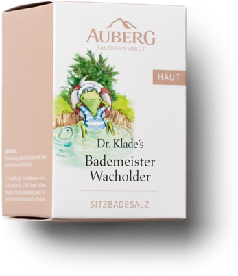 AUBERG Bademeister Wacholder Sitzbadesalz, A-Nr.: 5462403 - 01